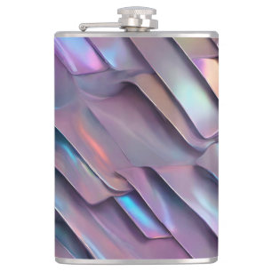 Cantil Iridescente futurista/abstrato holográfico