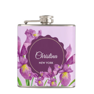 Cantil Iris Inferior a Cor da Água Iris Ilustração Botâni