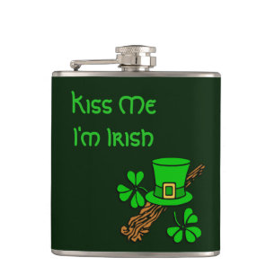 Cantil Irish Hat e Shamrocks