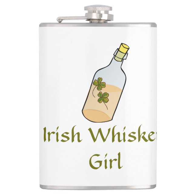 Cantil Irlandesa Whiskey Girl (Frente)