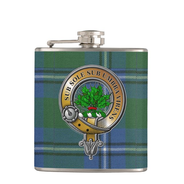Cantil Irvine Tartan & Crachá (Frente)