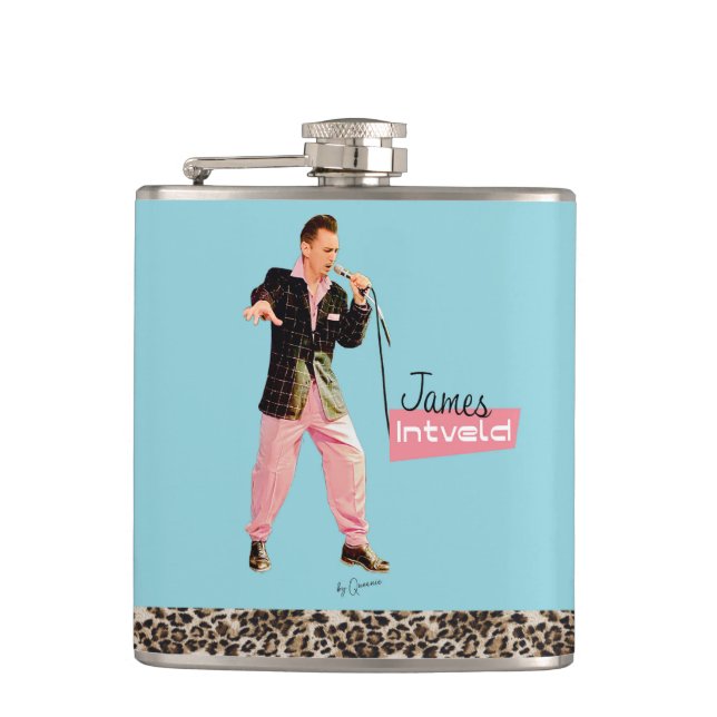 Cantil James Intveld Rockabilly Flask (Frente)