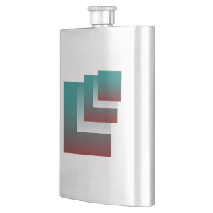 Cantil Janelas em branco teal burgundy