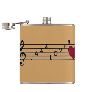 Cantil Jazz Lover Flask