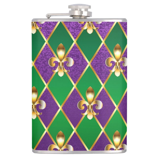 Cantil Jewelry Background Mardi Gras (Frente)