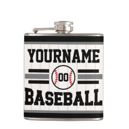 Cantil Jogador de beisebol retro personalizado NOME Equip