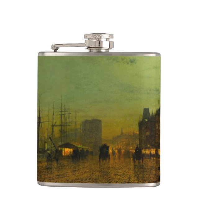 Cantil John Atkinson Grimshaw Glasgow Docks (Frente)