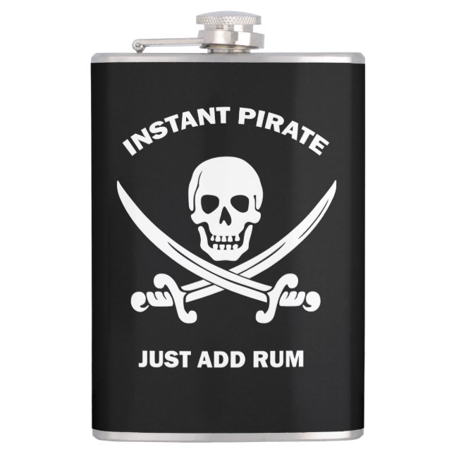 Cantil Jolly Rogers Instant Pirate Add Rum (Frente)