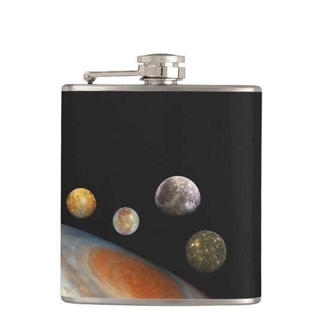 Cantil Júpiter e Quatro Luas Satélites Galileanos (Frente)