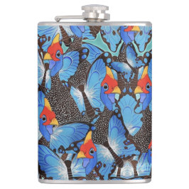 Cantil Kanga Blue Beer Glass