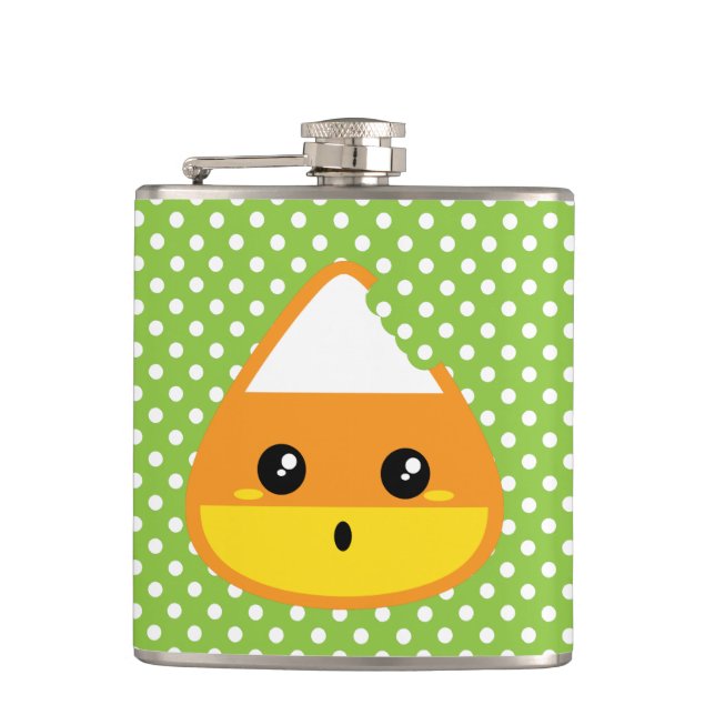 Cantil Kawaii Candy Corn Flask (Frente)