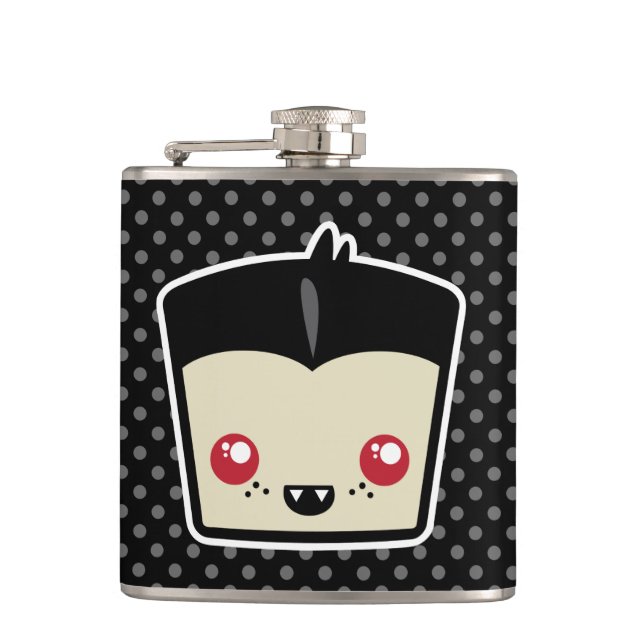 Cantil Kawaii Dracula Flask (Frente)