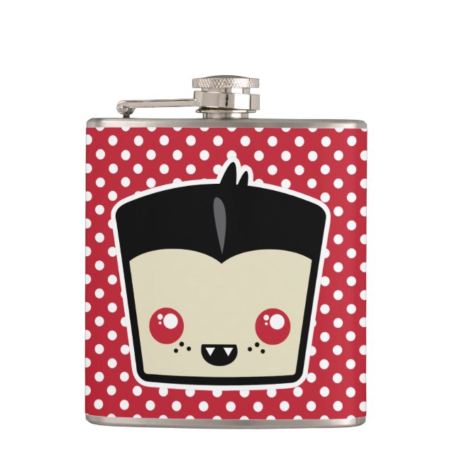 Cantil Kawaii Dracula Flask (Frente)