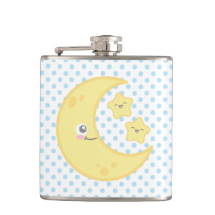 Cantil Kawaii Moon e Stars Flask