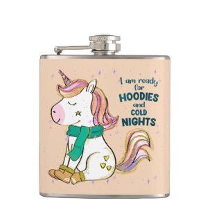 Cantil Kawaii Unicorn   Inverno e Hoodies