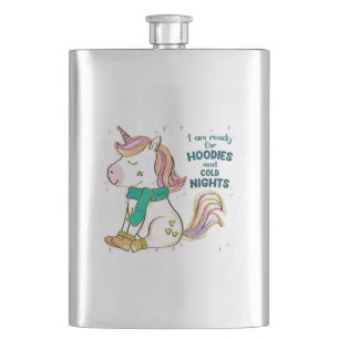 Cantil Kawaii Unicorn Inverno e Hoodies