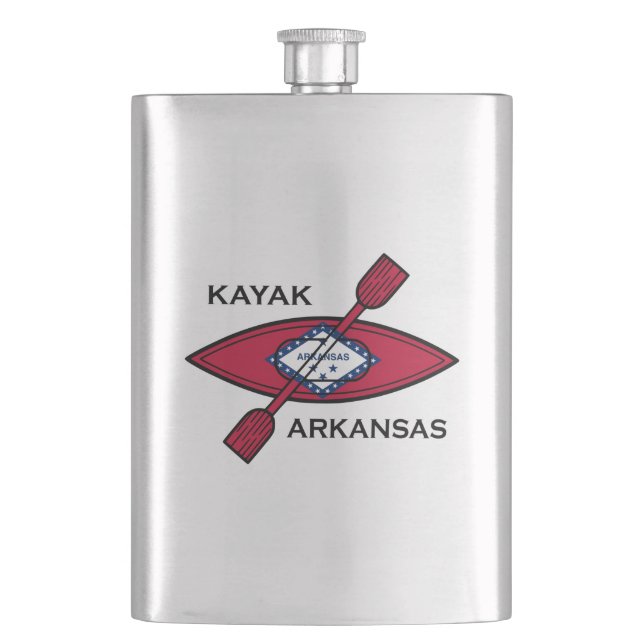 Cantil Kayak Arkansas Flag (Frente)