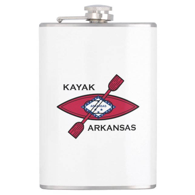 Cantil Kayak Arkansas Flag (Frente)
