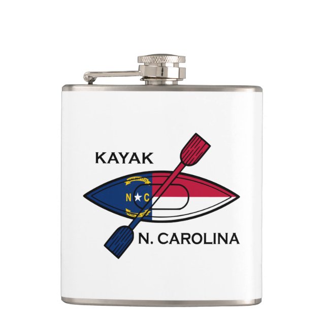 Cantil Kayak North Carolina Flag (Frente)