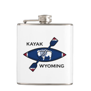 Cantil Kayak Wyoming Flag