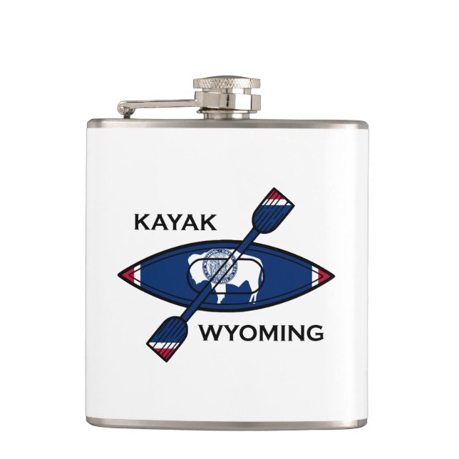 Cantil Kayak Wyoming Flag (Frente)