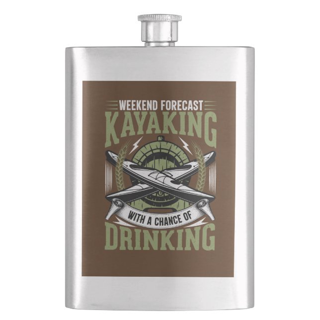 Cantil Kayaking com uma chance de Bebendo (Frente)