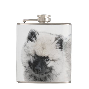 Cantil Keeshond Puppy Drapy - Arte Cachorro Original Boni