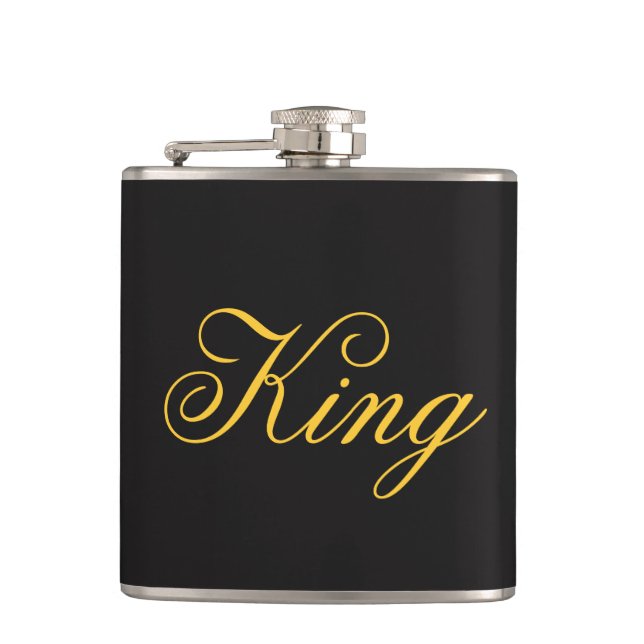 Cantil King Vinyl Wrapped Flask (Frente)