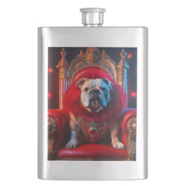 Cantil King Winnie O Bulldog Em Seu Trono