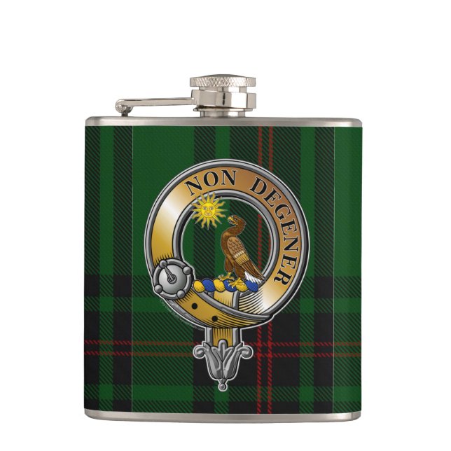 Cantil Kinloch Tartan & Crachá (Frente)
