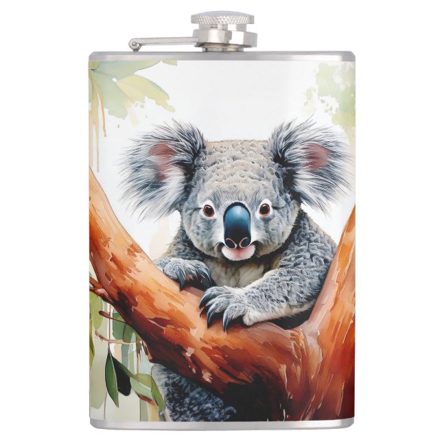 Cantil Koala Sentado em uma árvore de chiclete (Frente)