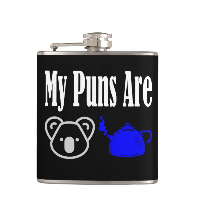 Cantil Koala Tea Puns Engraçado (Frente)