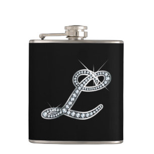 Cantil L Script "Diamond Bling"