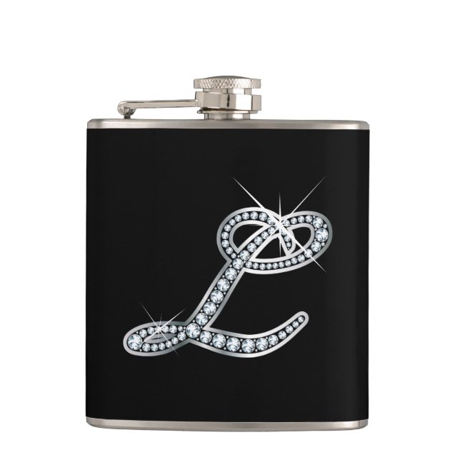Cantil L Script "Diamond Bling" (Frente)