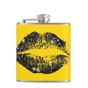 Cantil Lábios brilhantes pretos