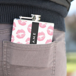 Cantil Lábios Rosa, Beijo, Batom, Seu Nome, Personalizar