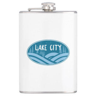 Cantil Lago City Colorado ao ar