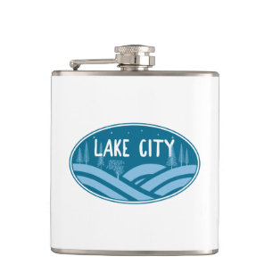 Cantil Lago City Colorado ao ar