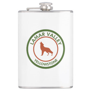 Cantil Lamar Valley Yellowstone Wolf