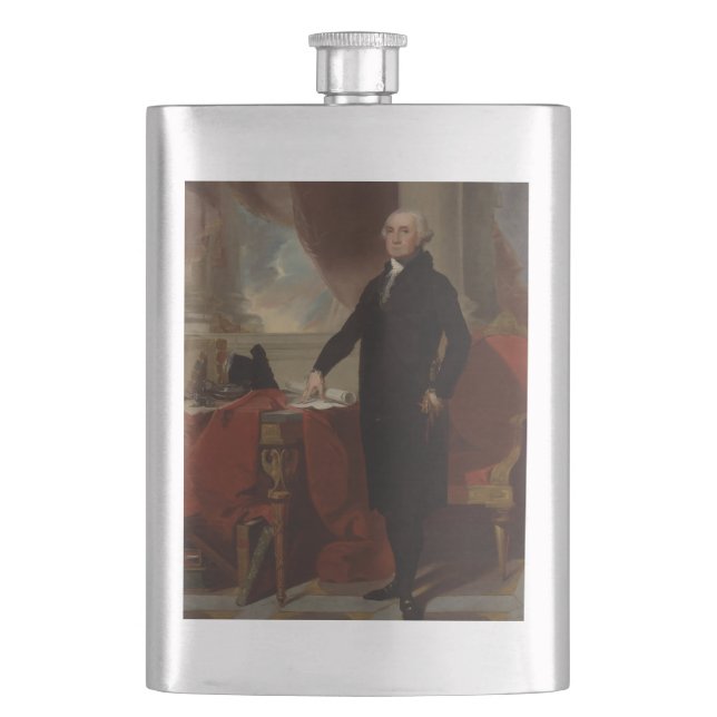 Cantil Lansdowne Portrait: Presidente dos EUA George Wash (Frente)