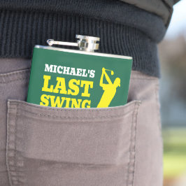 Cantil Last Swing Before the Ring Bachelor Party Flask