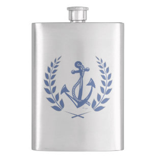 Cantil Laurel Wreath com Âncora Náutica