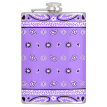 Lavanda Bandana Paisley Country Hip Hop Cowboy