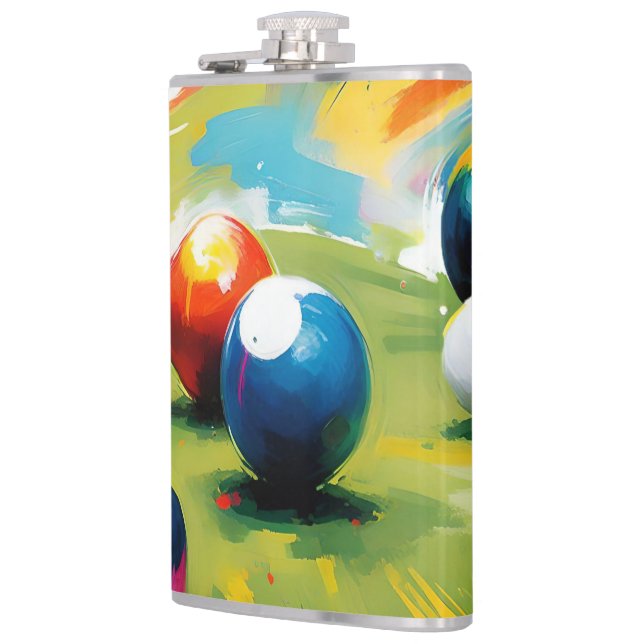 Cantil Lawn Bowls Colorido Splash,  (Esquerda)