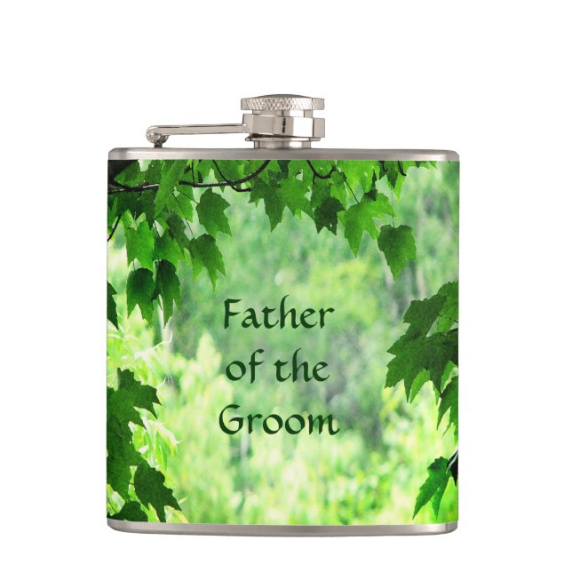 Cantil Leafy Wedding Padre do Groom (Frente)