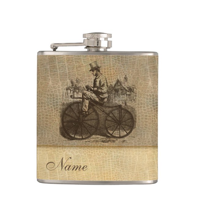 Cantil Leather parece uma velha bicicleta de classe Winta (Frente)