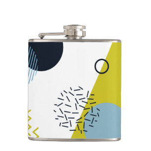 Cantil Legal, na moda, moderno, geométrico azul verde de