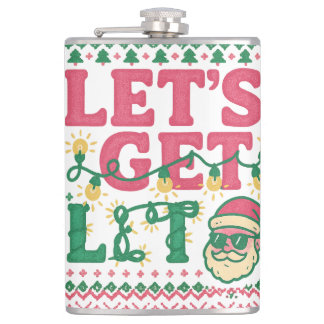 Cantil Let’s Get Lit Christmas Shirt • Funny Ugly Sweater