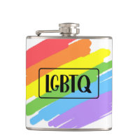 LGBTQ Brushstrokes Arco-Íris