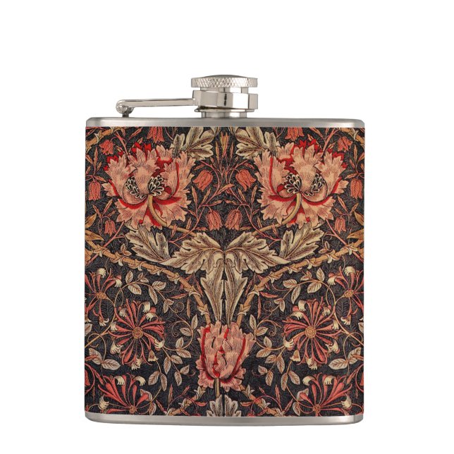 Cantil Linda William Morris Honeysuckle Flask (Frente)